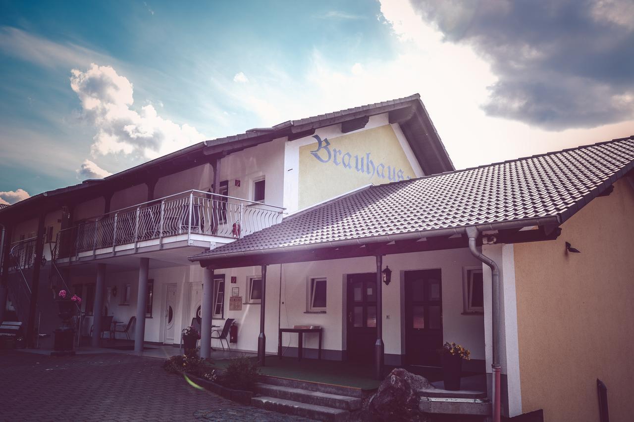 Hotel Brauhaus Obermuehle Braunfels Esterno foto