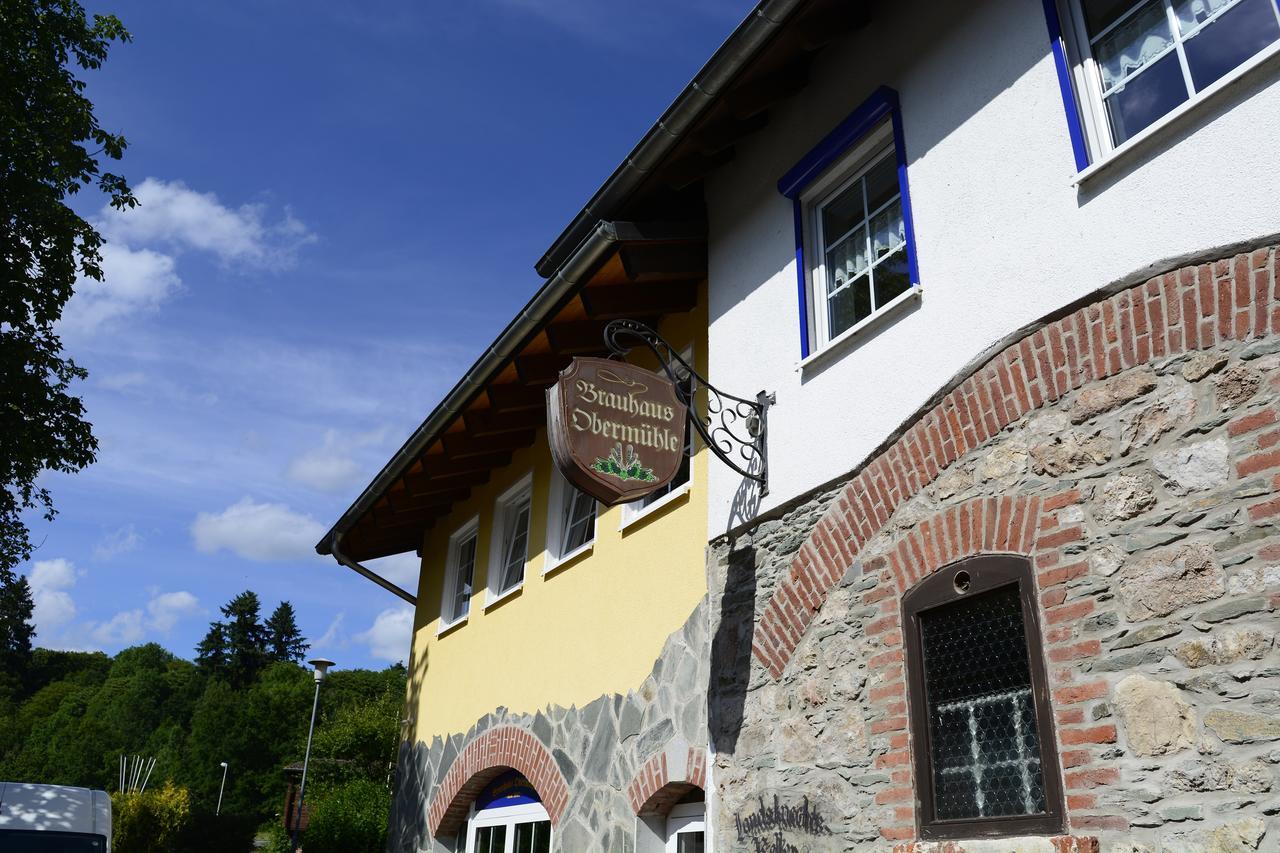 Hotel Brauhaus Obermuehle Braunfels Esterno foto